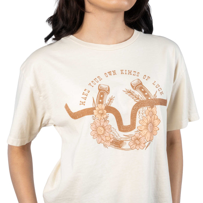 Kimes Ranch Women's Ivory Kimes of Luck Top WOMEN - Clothing - Tops - Short Sleeved Kimes Ranch