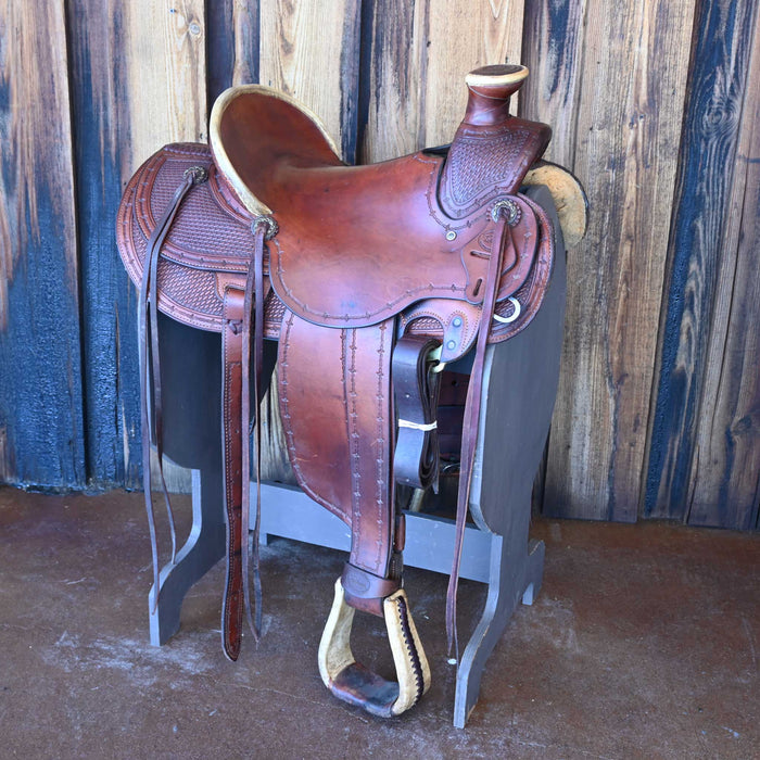 14.5" USED TESKEY'S WADE SADDLE