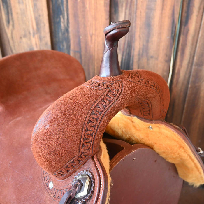 16.5" JEFF SMITH BUSTER WELCH CUTTING SADDLE