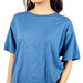 Dylan Loose Crew Bay Blue Tee WOMEN - Clothing - Tops - Short Sleeved Dylan