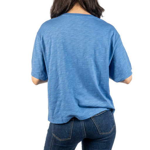 Dylan Loose Crew Bay Blue Tee WOMEN - Clothing - Tops - Short Sleeved Dylan