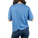 Dylan Loose Crew Bay Blue Tee WOMEN - Clothing - Tops - Short Sleeved Dylan