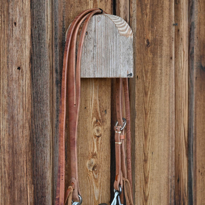 Kerry Kelley Silver Mounted 65 Square Port Bridle Rig w/All New Leather