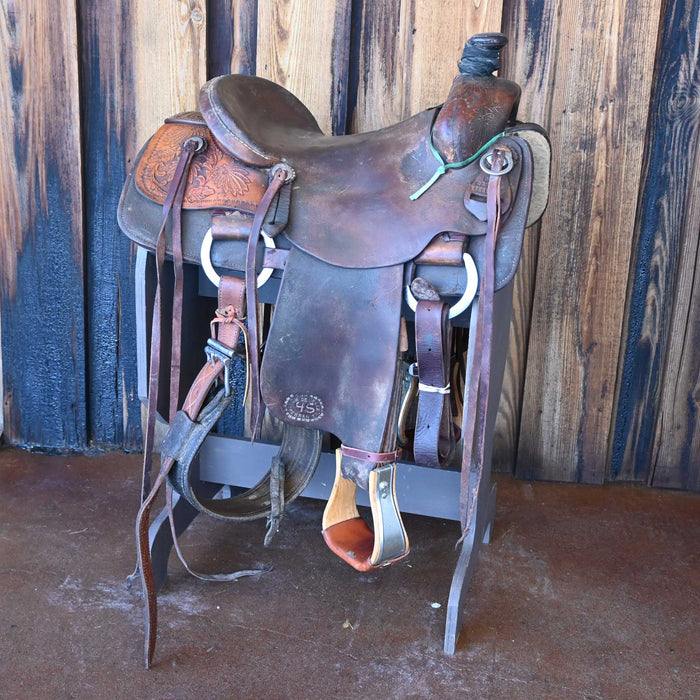 15" USED CODY CANSLER RANCH SADDLE