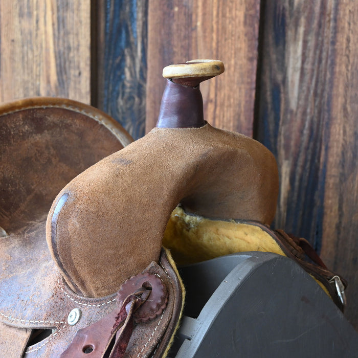 10" USED HEART OF TEXAS PONY SADDLE