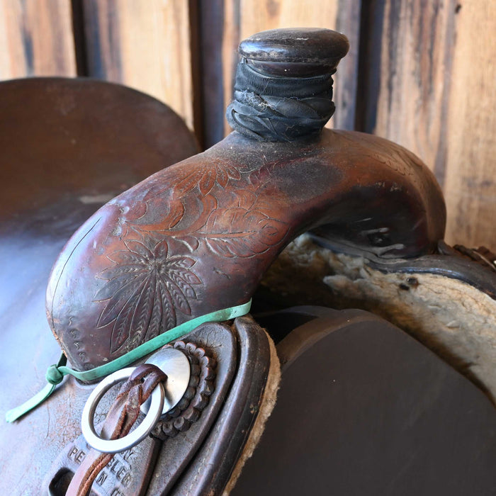 15" USED CODY CANSLER RANCH SADDLE
