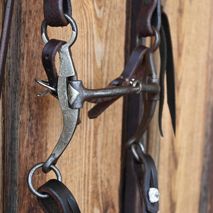Jim Edwards Smooth Snaffle Bridle Rig w/All New Leather