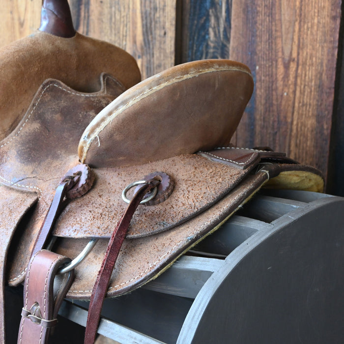 10" USED HEART OF TEXAS PONY SADDLE