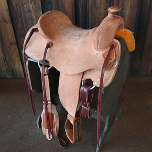 16" TESKEY'S STRIP DOWN RANCH SADDLE Saddles TESKEY'S SADDLERY LLC