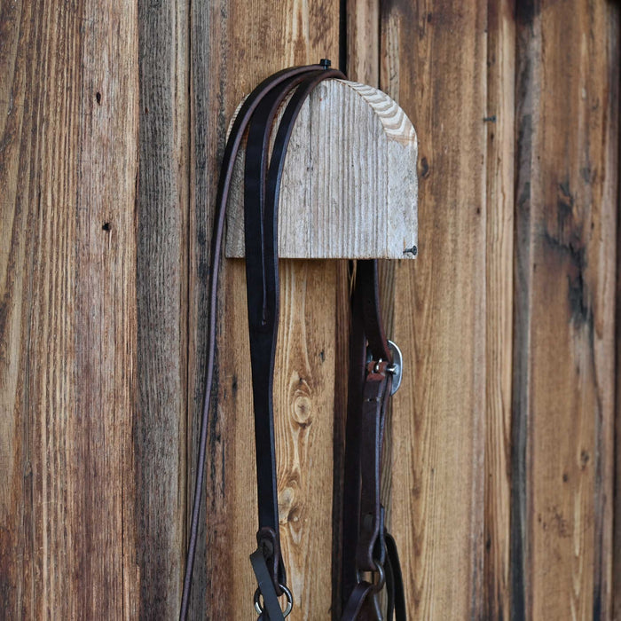 Jim Edwards Smooth Snaffle Bridle Rig w/All New Leather