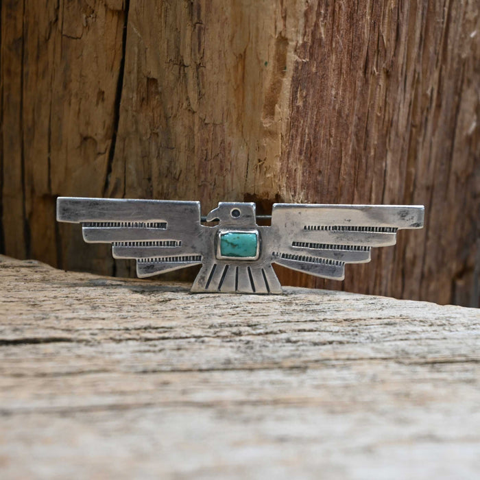 Thunderbird Turquoise Pin