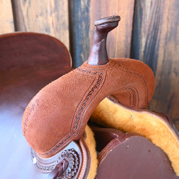 16" JEFF SMITH BUSTER WELCH CUTTING SADDLE