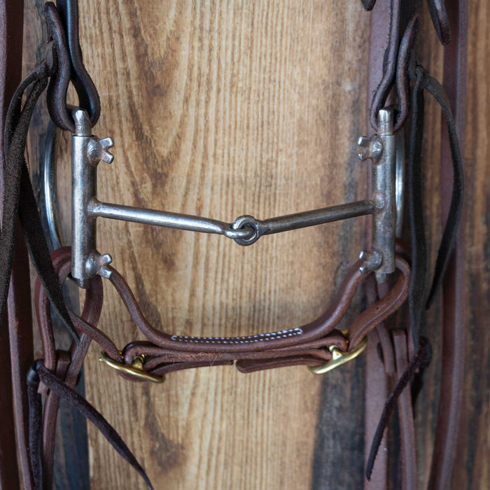 D-Ring Snaffle Bridle Rig w/All New Leather