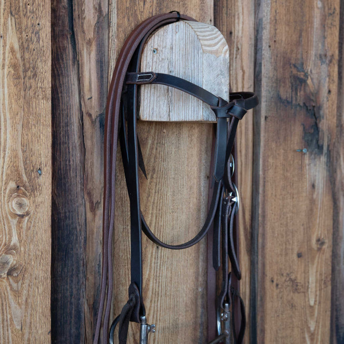 D-Ring Snaffle Bridle Rig w/All New Leather