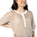 Z Supply Kylo Striped Taro Sweater WOMEN - Clothing - Tops - Short Sleeved Z Supply