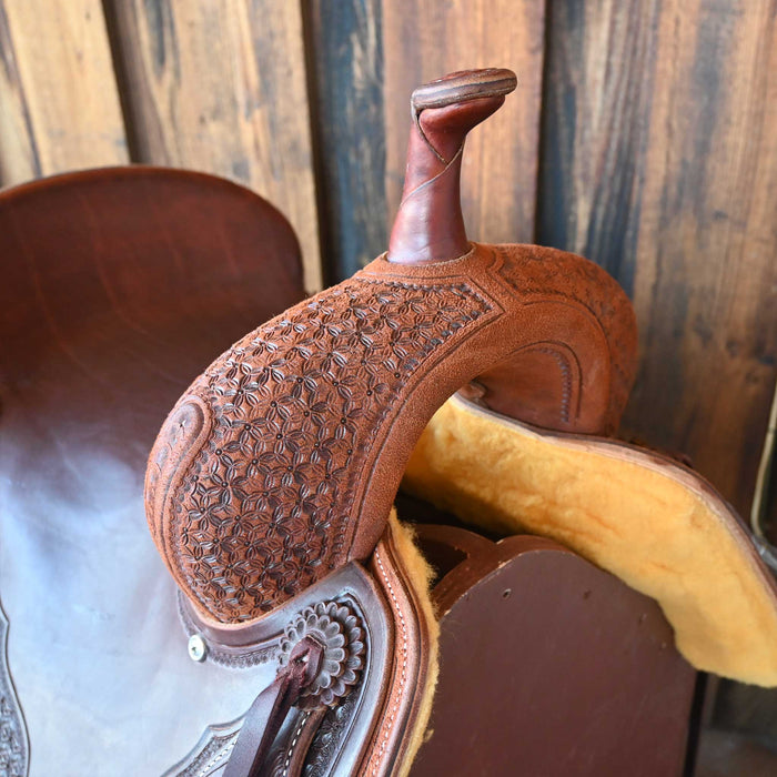 17" JEFF SMITH BUSTER WELCH CUTTING SADDLE