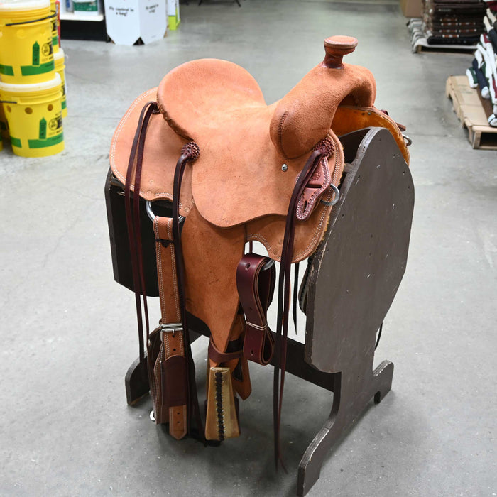 13" TESKEY'S STRIP DOWN RANCH SADDLE