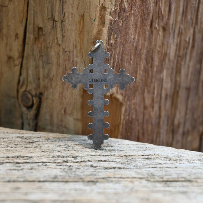 Sterling Silver Cross Pin