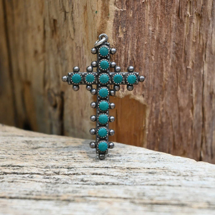 Sterling Silver Cross Pin