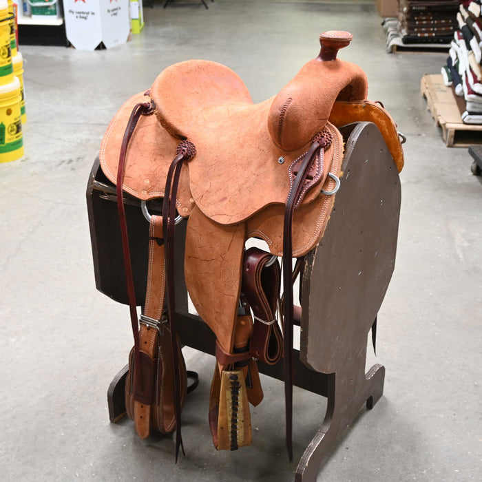 13" TESKEY'S STRIP DOWN RANCH SADDLE