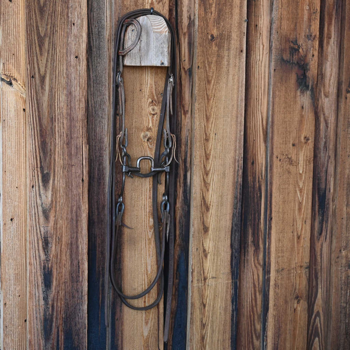 Cow Horse Supply LB Correction Bridle Rig w/Single Ear Headstall Tack - Rigs Cow Horse Supply