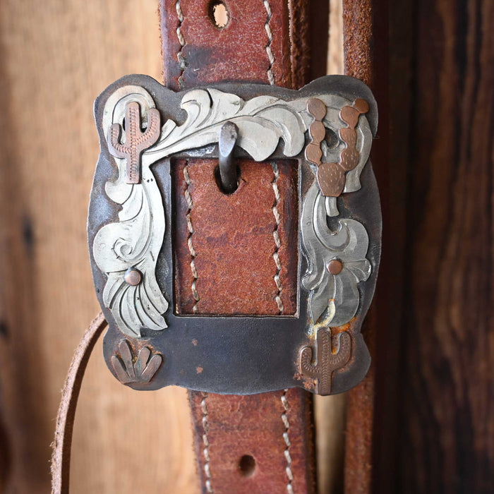 "DK" Ported Chain Bridle Rig w/Split Ear Headstall