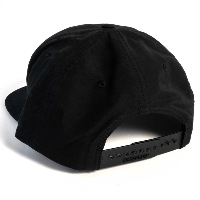 Teskey's Saddlery Retro Rope Cap - Solid Black/Black Rope