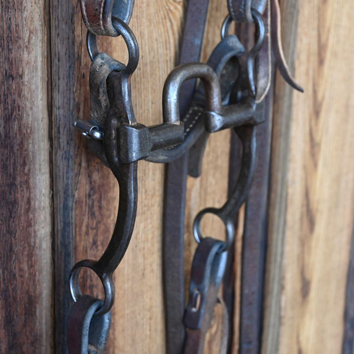 Cow Horse Supply LB Correction Bridle Rig w/Single Ear Headstall Tack - Rigs Cow Horse Supply