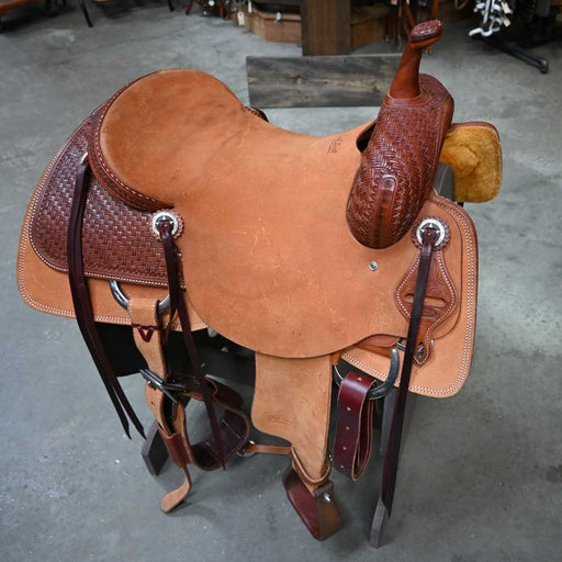 16.5" JEFF SMITH CUTTING SADDLE Saddles - New Jeff Smith