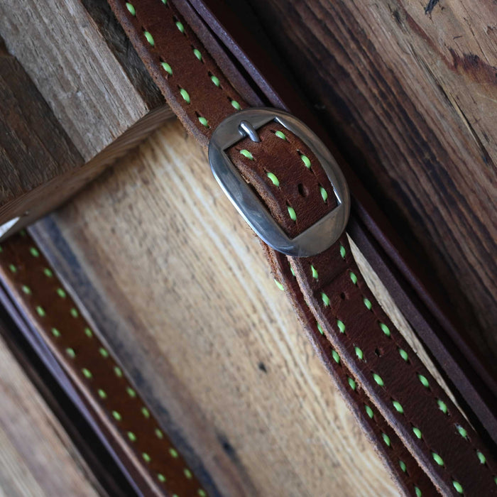 Twisted Wire Dogbone Bridle Rig w/Split Ear Headstall