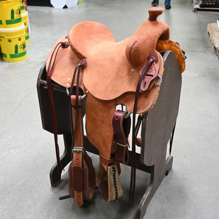 13" TESKEY'S STRIP DOWN RANCH SADDLE