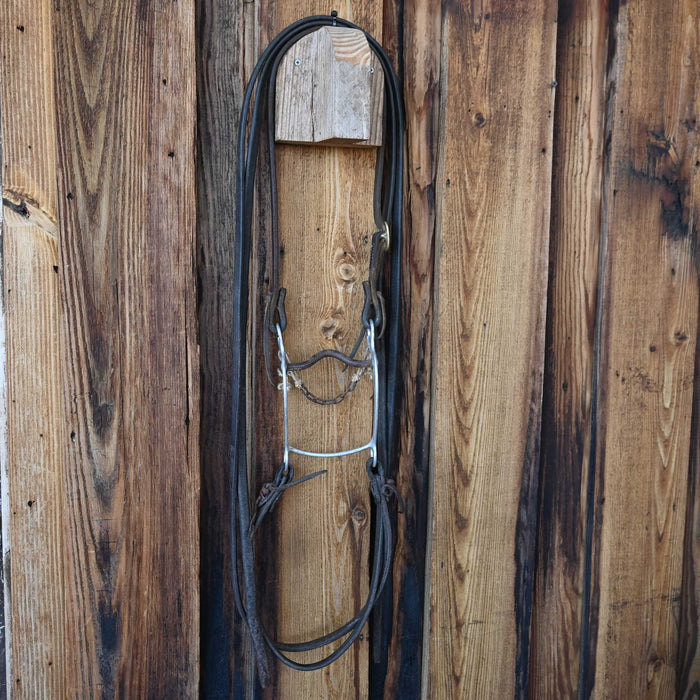 Gordon Hayes Solid Port Bridle Rig w/Split Ear Headstall