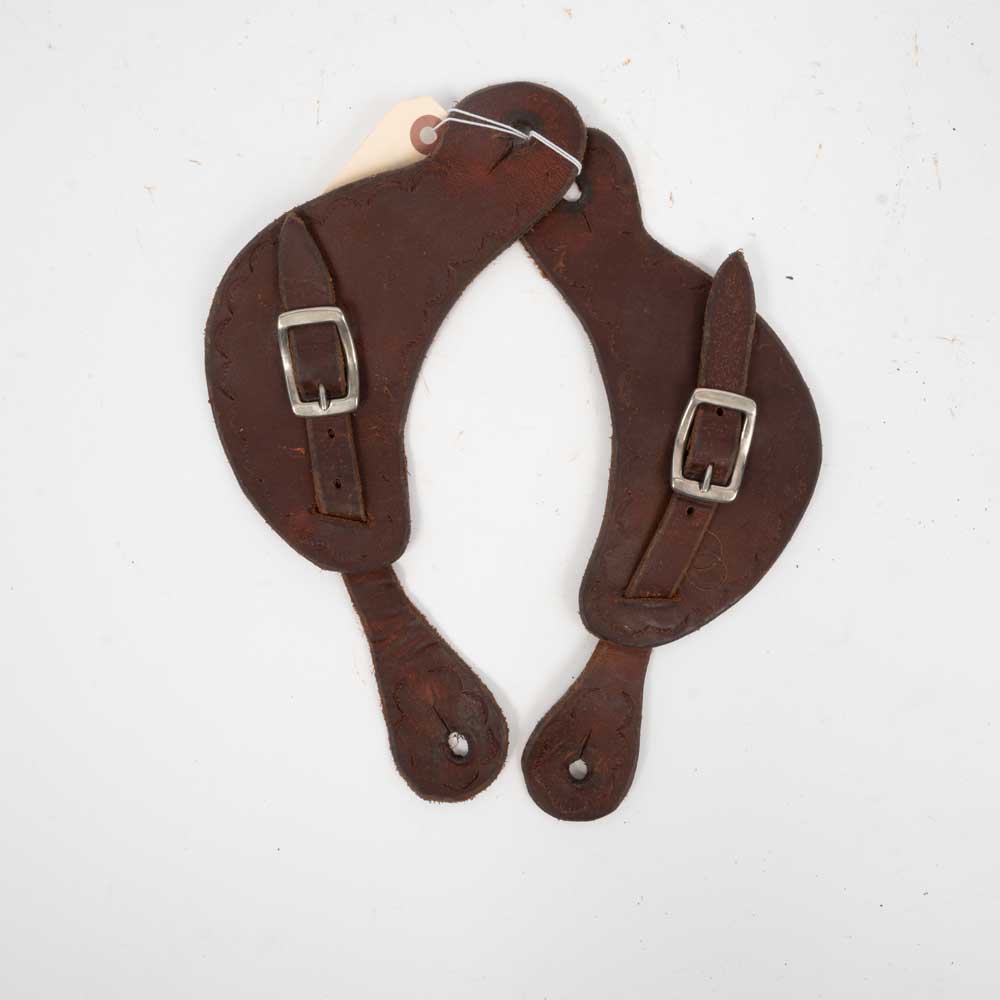 Used Men's Heavy Oiled Spur Straps Sale Barn Teskey's