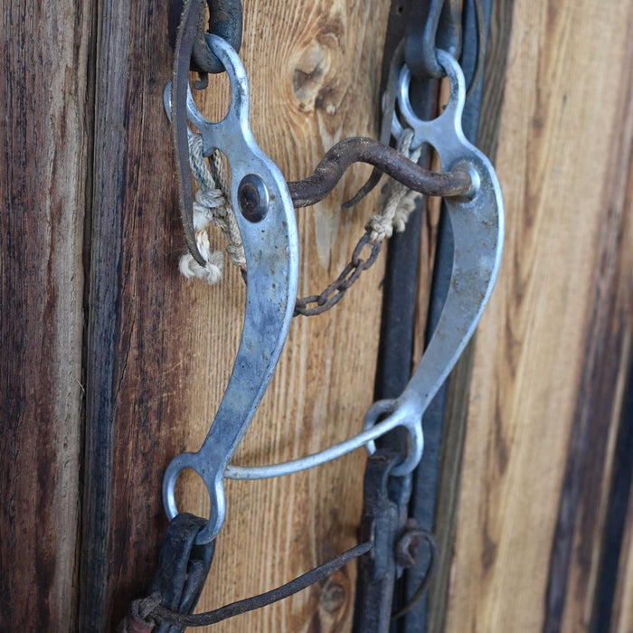 Gordon Hayes Solid Port Bridle Rig w/Split Ear Headstall