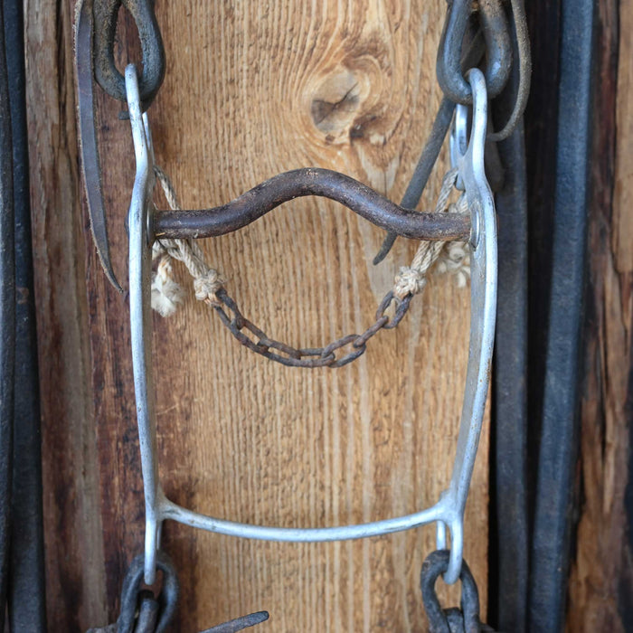 Gordon Hayes Solid Port Bridle Rig w/Split Ear Headstall