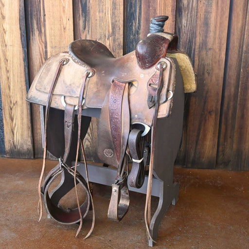 14.5" USED DIAMOND D RANCH SADDLE Saddles - Used Diamond D Saddles