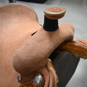 14.5" TESKEY'S ROPING SADDLE Saddles Teskey's Saddlery