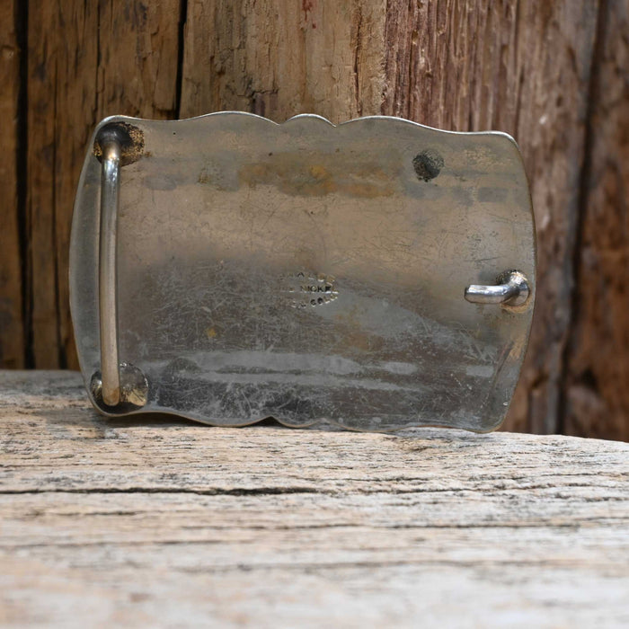1950's Renalde Nickel Silver Belt Buckle