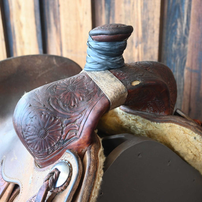 14.5" USED DIAMOND D RANCH SADDLE Saddles - Used Diamond D Saddles