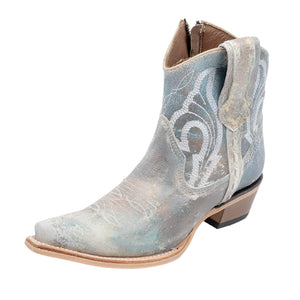 Circle G Blue Embroidery Ankle Boot WOMEN - Footwear - Boots - Booties Corral Boots