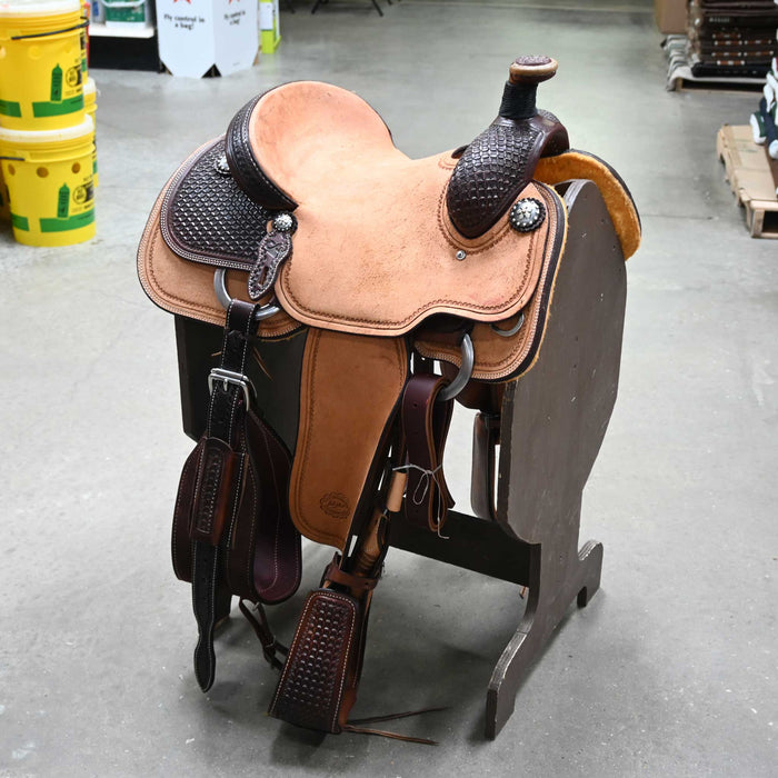 14" PATRICK SMITH TEAM ROPING SADDLE
