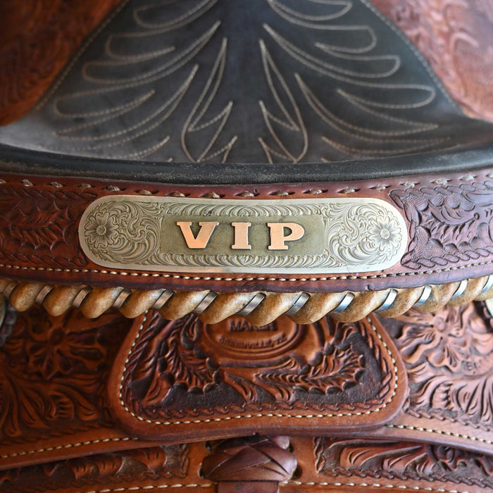 15" USED JIM TAYLOR ROPER SADDLE Saddles - Used Jim Taylor