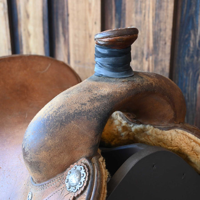 15.5" USED TAD SANDERS RANCH SADDLE