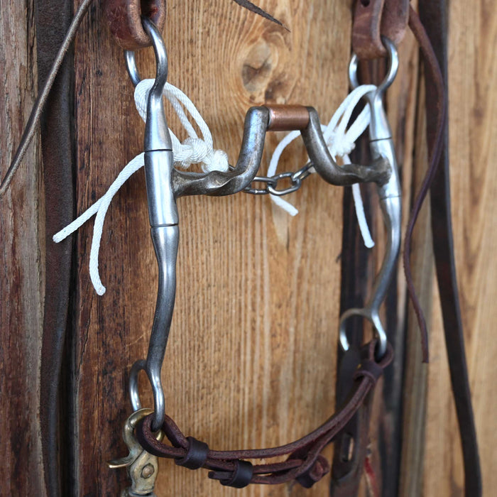 Josh Ownbey Slow Twist Hinge Port Bridle Rig w/Single Ear Headstall