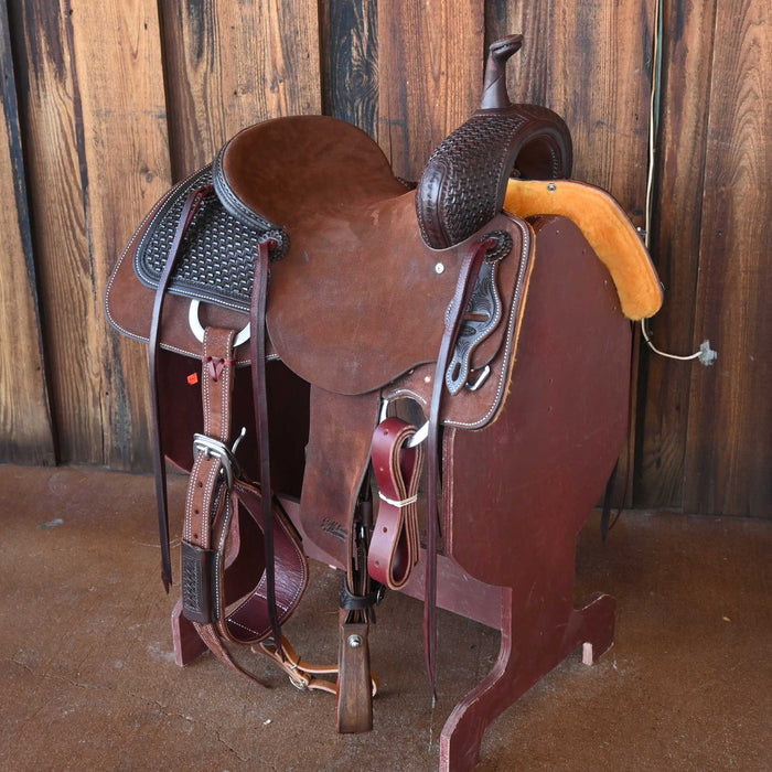 15" JEFF SMITH BUSTER WELCH CUTTING SADDLE