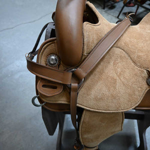 14" TESKEY'S BRAZILIAN BARREL SADDLE Saddles TESKEY'S SADDLERY LLC   