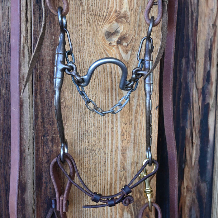 Josh Ownbey Ported Chain Bridle Rig w/Single Ear Headstall