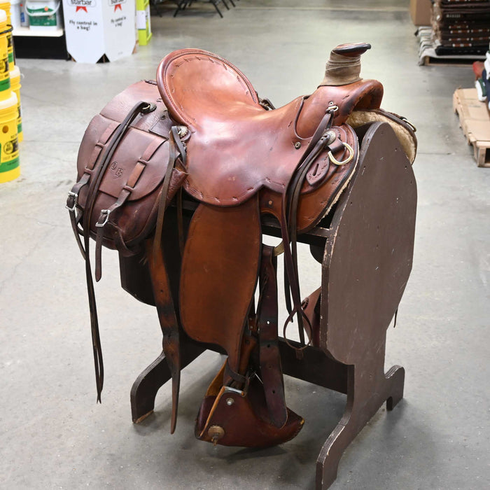 15.5" USED McCLINTOOK WADE SADDLE