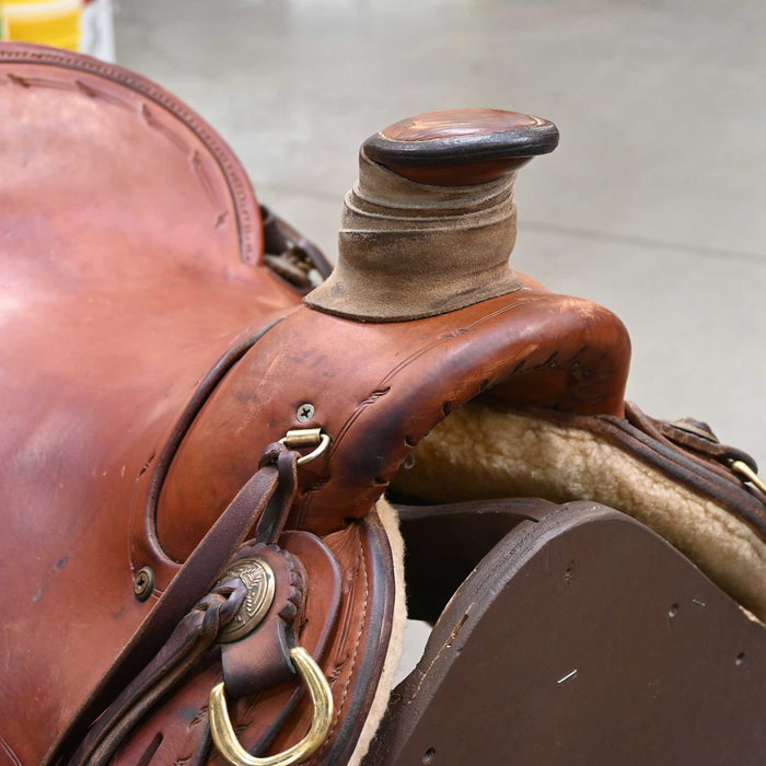 15.5" USED McCLINTOOK WADE SADDLE