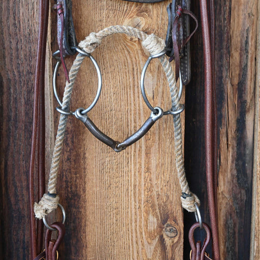 O-Ring Snaffle Combo Bridle Rig w/Browband Headstall Tack - Rigs misc